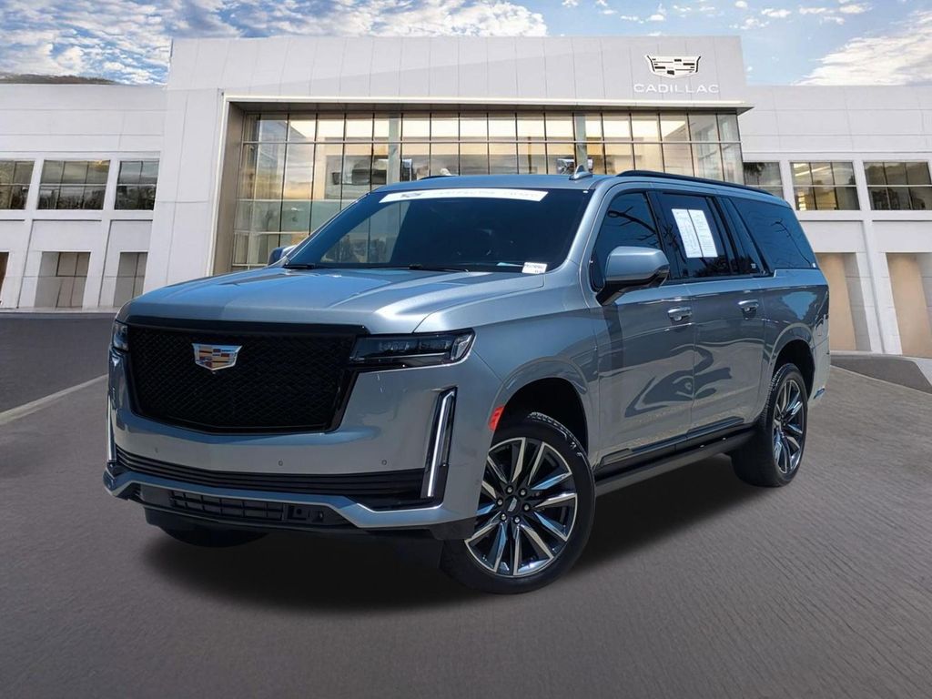 Argent Silver Metallic 2023 Cadillac Escalade ESV Sport 4WD SUV / Crossover Four-Wheel Drive Automatic