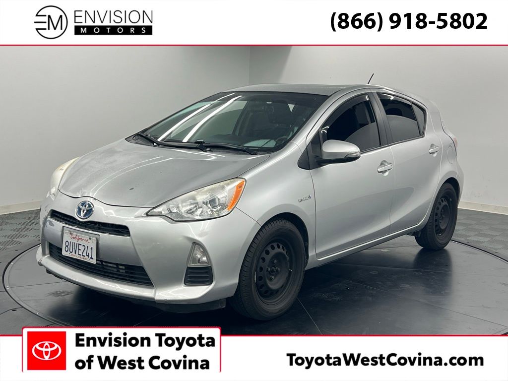 Classic Silver Metallic 2014 Toyota Prius c Three Hatchback Front-Wheel Drive Continuously Variable Transmission