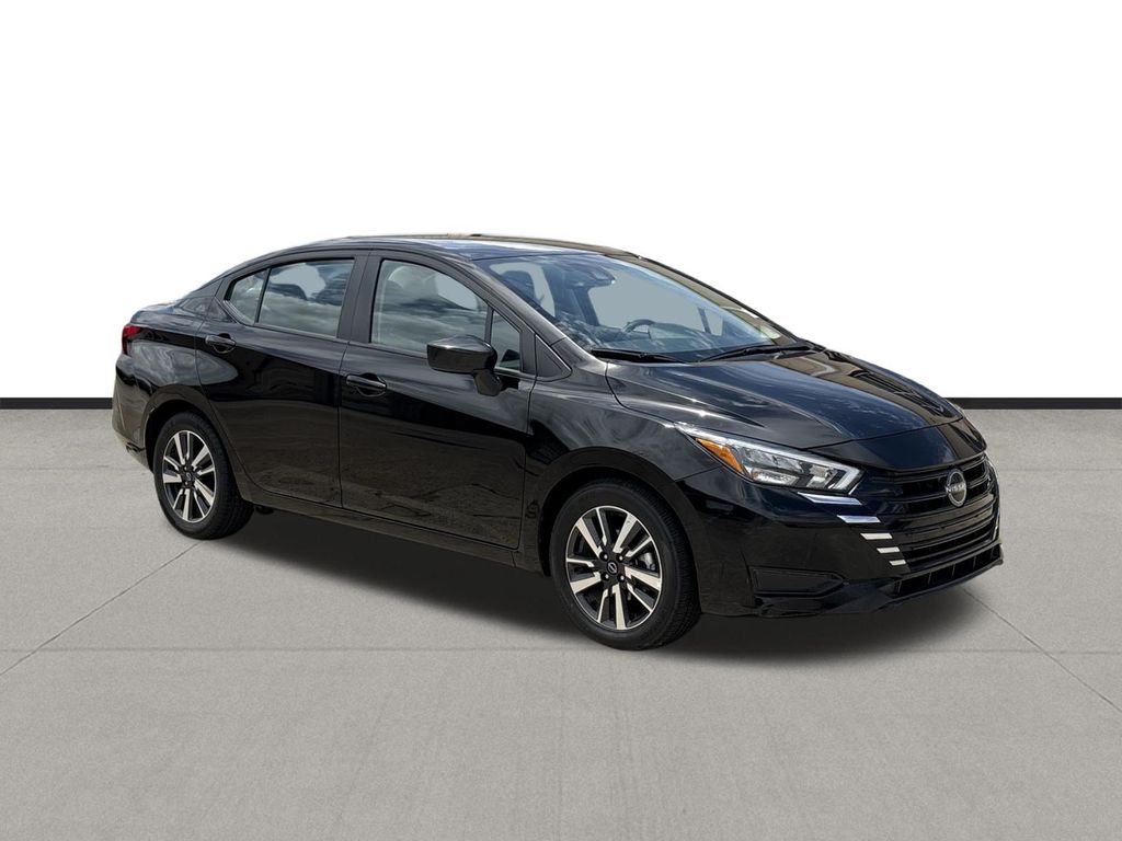 2025 Nissan Versa 1.6 SV Black at Baytown Hyundai