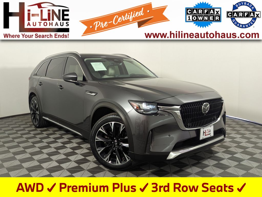 Machine Gray Metallic 2024 Mazda CX-90 SUV / Crossover All-Wheel Drive 8-Speed Automatic