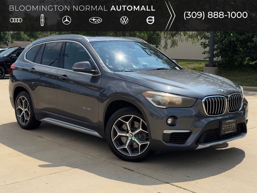 Mineral Gray Metallic 2018 BMW X1 SUV / Crossover All-Wheel Drive 8-Speed Automatic