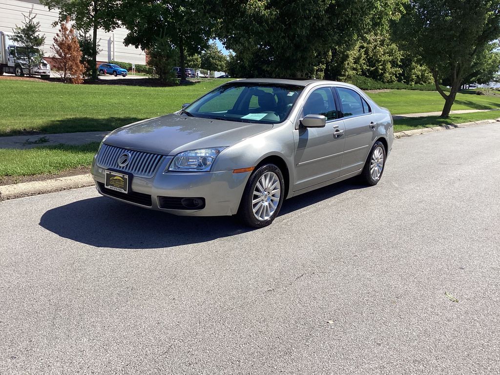 Vapor Silver Clearcoat Metallic 2009 Mercury Milan Sedan Front-Wheel Drive 6-Speed Automatic