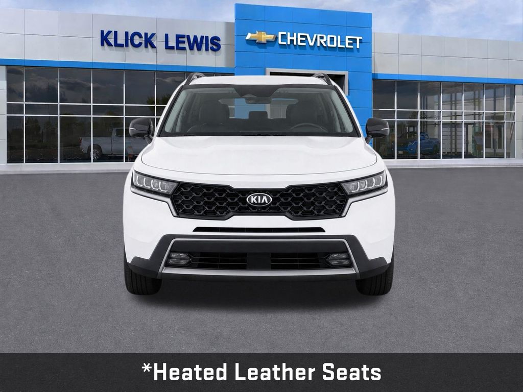 2021 Kia Sorento EX White at Klick Lewis Buick Chevrolet
