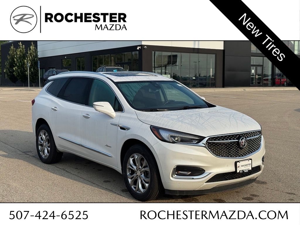 White Frost Tricoat 2021 Buick Enclave SUV / Crossover Four-Wheel Drive 9-Speed Automatic