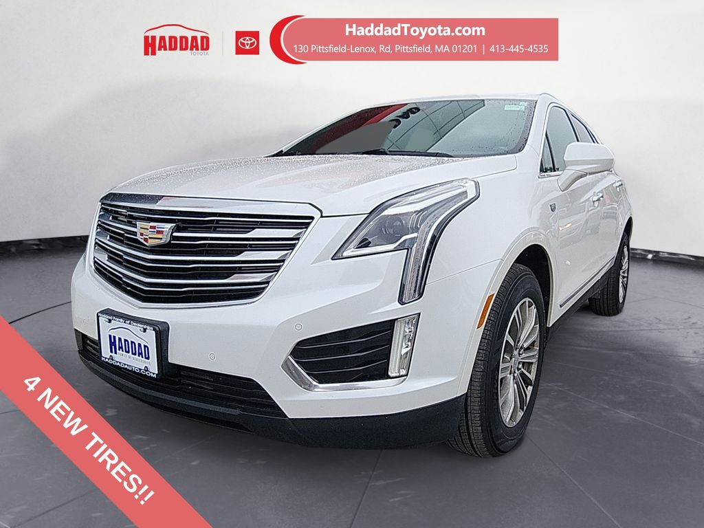Crystal White Tricoat 2017 Cadillac XT5 Luxury AWD SUV / Crossover Four-Wheel Drive 8-Speed Automatic