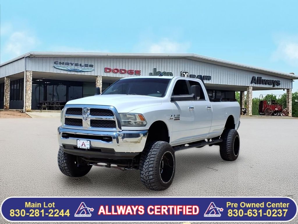 Bright White 2013 RAM 2500 Pickup Truck Four-Wheel Drive 6-Speed Automatic