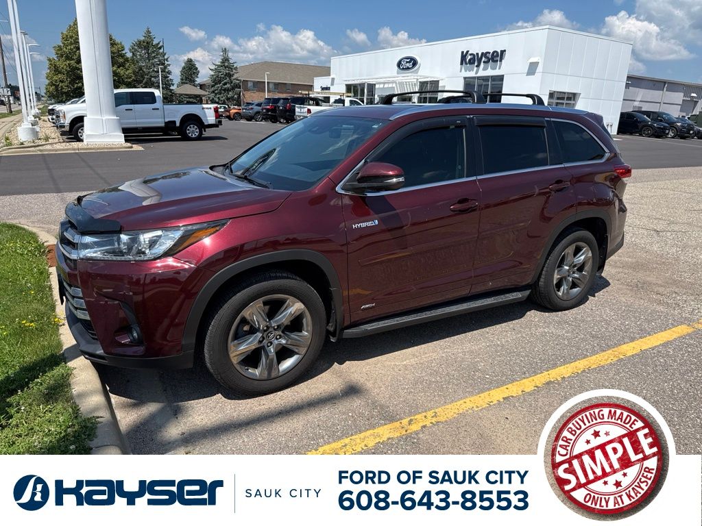 Ooh La La Rouge Mica 2019 Toyota Highlander Hybrid SUV / Crossover All-Wheel Drive Continuously Variable Transmission