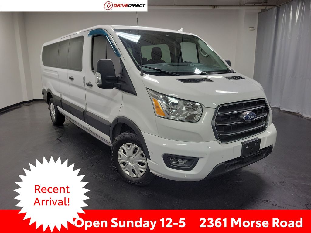  2020 Ford Transit Passenger 350 XLT Low Roof LWB RWD with Sliding Passenger-Side Door   