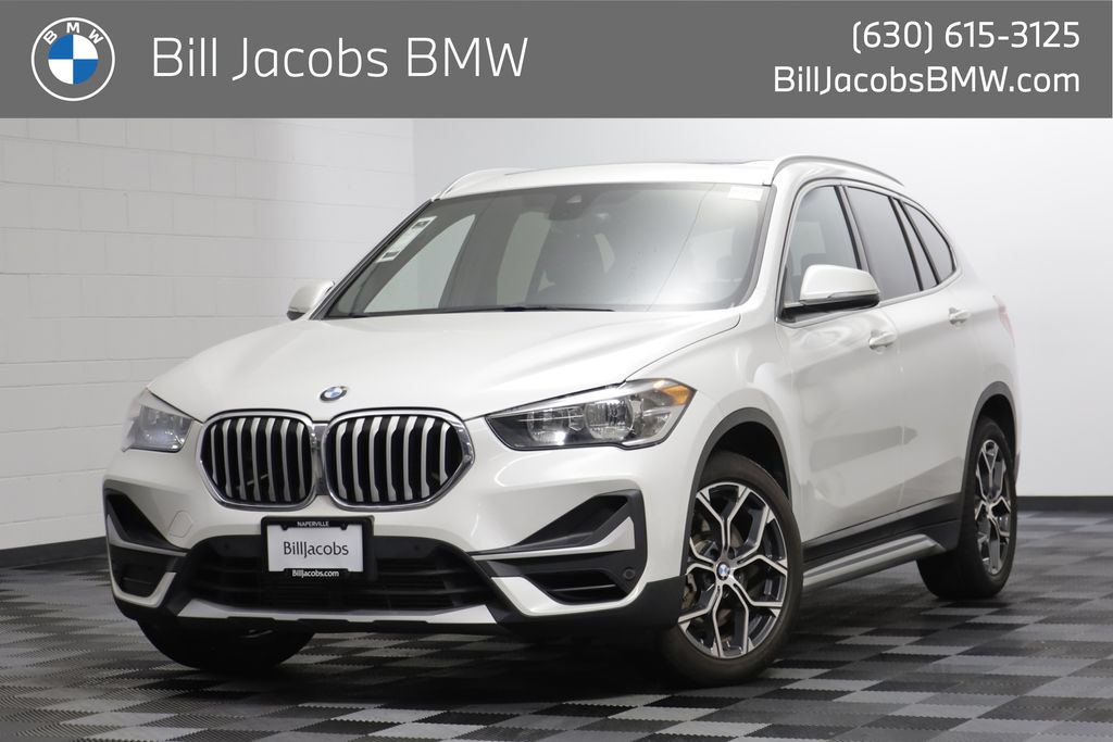 Mineral White Metallic 2021 BMW X1 SUV / Crossover All-Wheel Drive Automatic