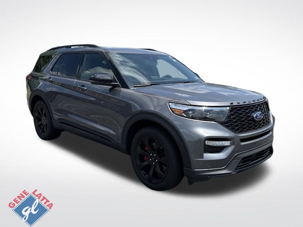 Gray Metallic 2024 Ford Explorer SUV / Crossover All-Wheel Drive Automatic