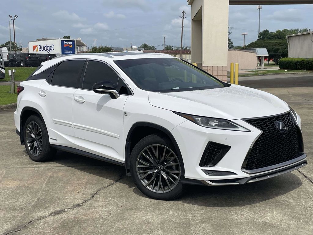 Ultra White 2020 Lexus RX Hybrid 450h F Sport Performance AWD SUV / Crossover All-Wheel Drive Continuously Variable Transmission