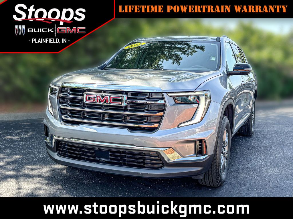 Sterling Metallic 2025 GMC Acadia SUV / Crossover Front-Wheel Drive 8-Speed Automatic