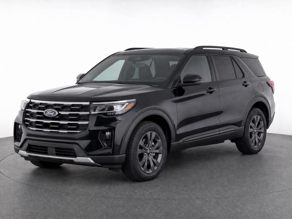 New 2026 Agate Black Metallic Ford Active image 2