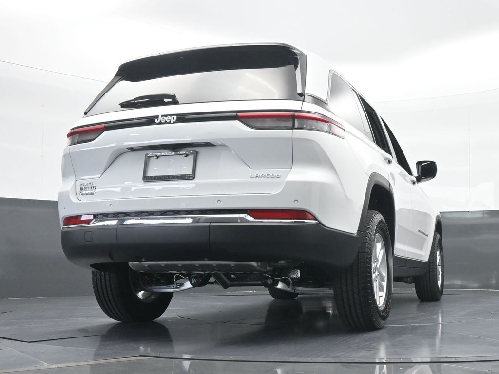 Used 2025 Bright White Clearcoat Jeep Laredo image 56