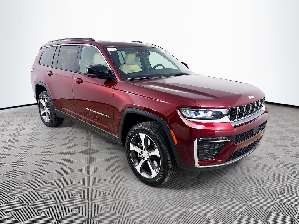 Velvet Red Pearlcoat 2026 Jeep Grand Cherokee L Limited 4WD SUV / Crossover Four-Wheel Drive 8-Speed Automatic