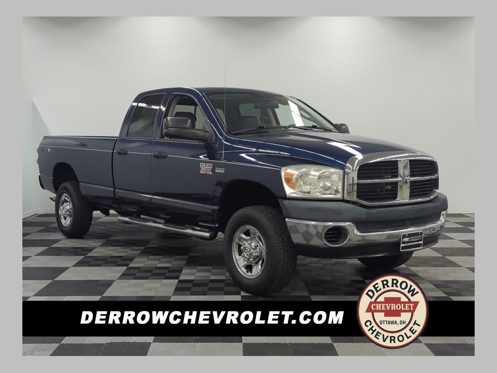 Patriot Blue Pearlcoat 2009 Dodge RAM 2500 Pickup Truck Four-Wheel Drive 5-Speed Automatic