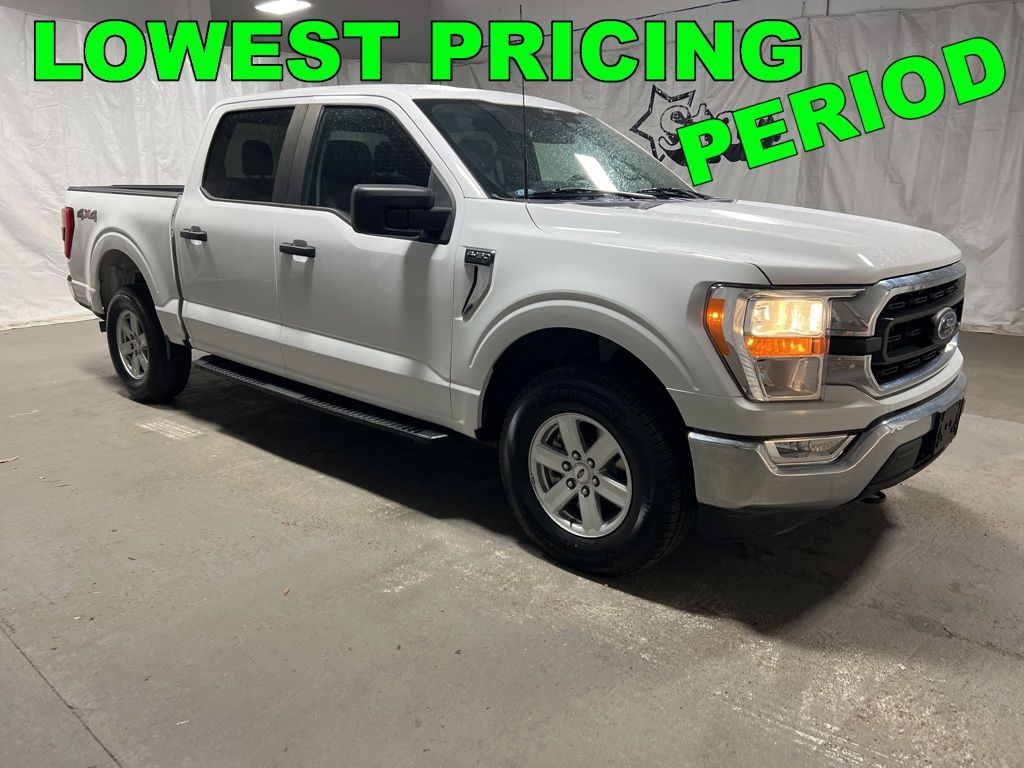 Oxford White 2021 Ford F-150 Pickup Truck Four-Wheel Drive Automatic
