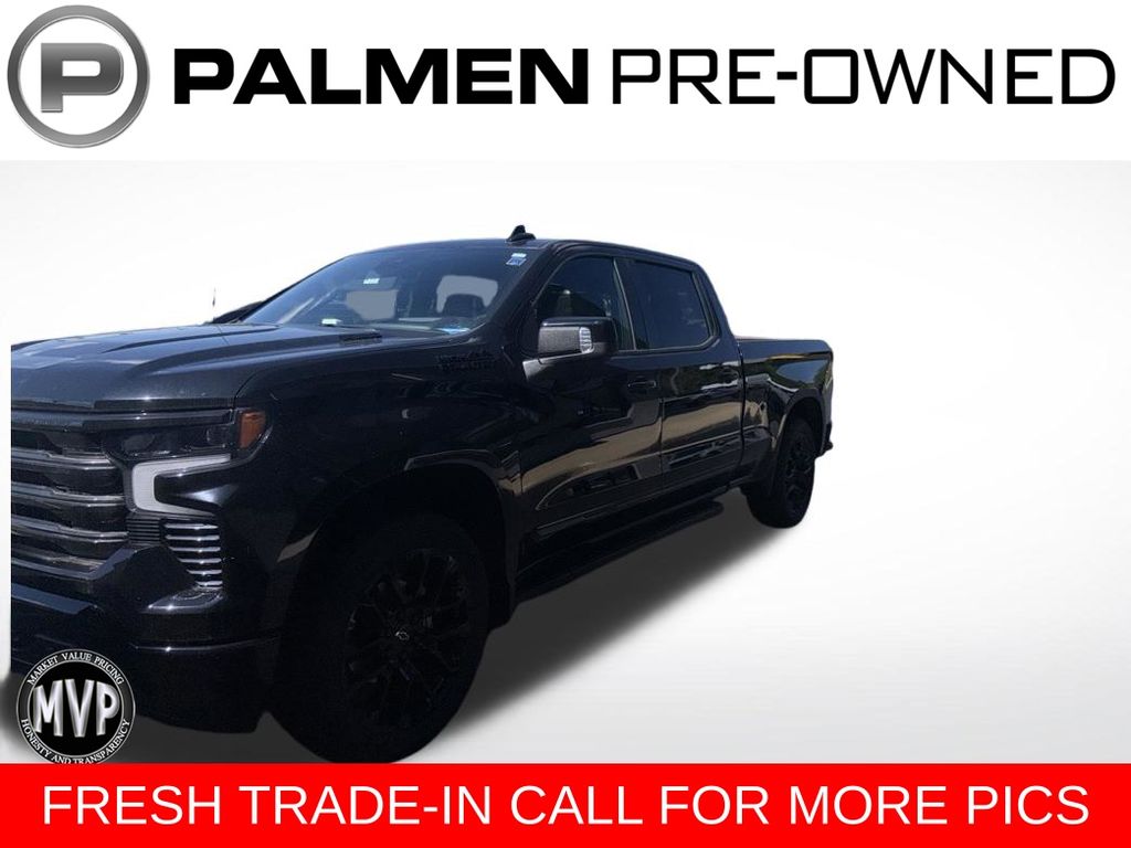 Black 2025 Chevrolet Silverado 1500 Pickup Truck Four-Wheel Drive Automatic