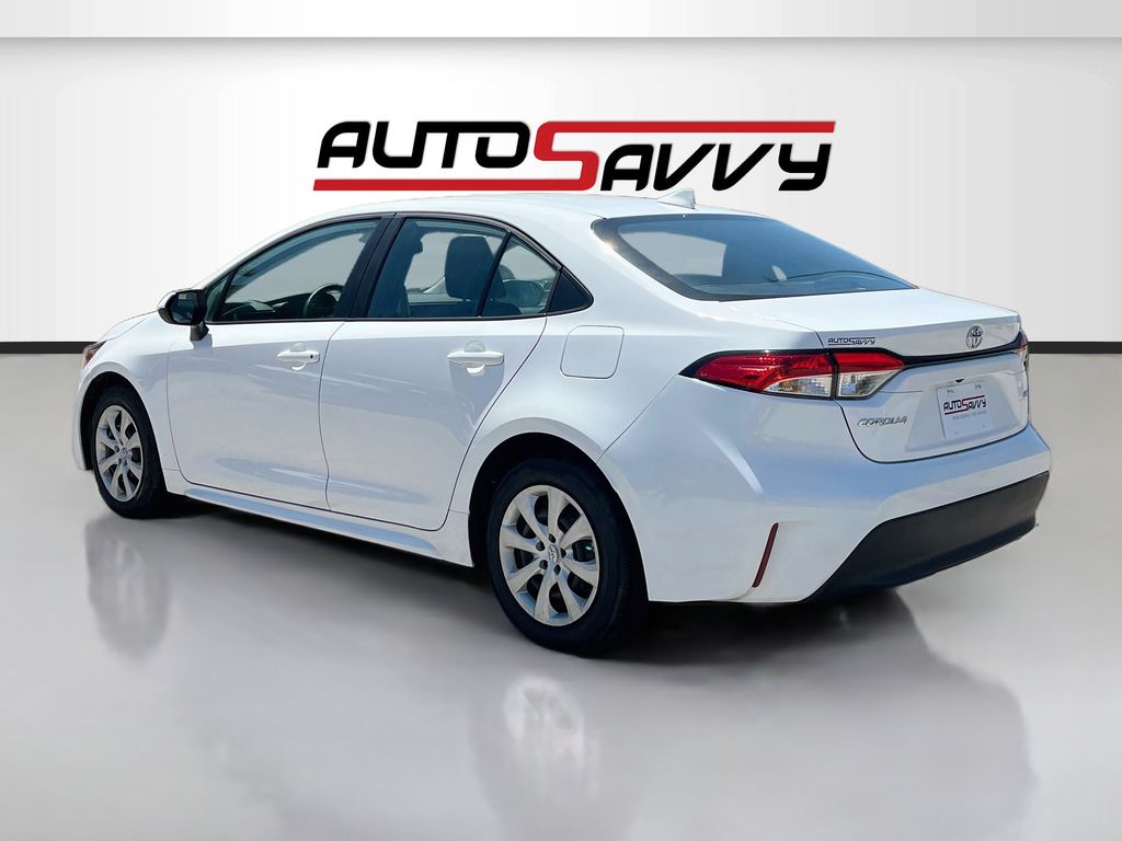 2026 Toyota Corolla LE White at Classic Toyota Galveston