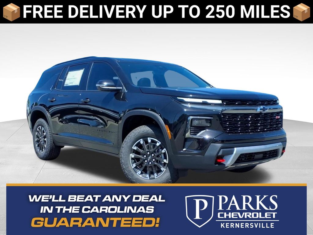 Black Metallic 2026 Chevrolet Traverse SUV / Crossover Four-Wheel Drive 8-Speed Automatic
