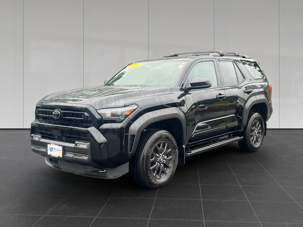 Black 2025 Toyota 4Runner SUV / Crossover Four-Wheel Drive 8-Speed Automatic
