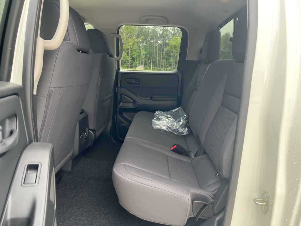 2025 Glacier White Nissan Frontier S RWD Truck
