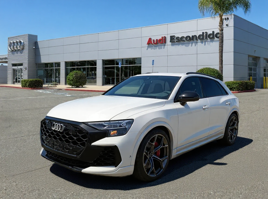 Glacier White Metallic 2026 Audi RS Q8 4.0T quattro Performance SUV / Crossover All-Wheel Drive 8-Speed Automatic