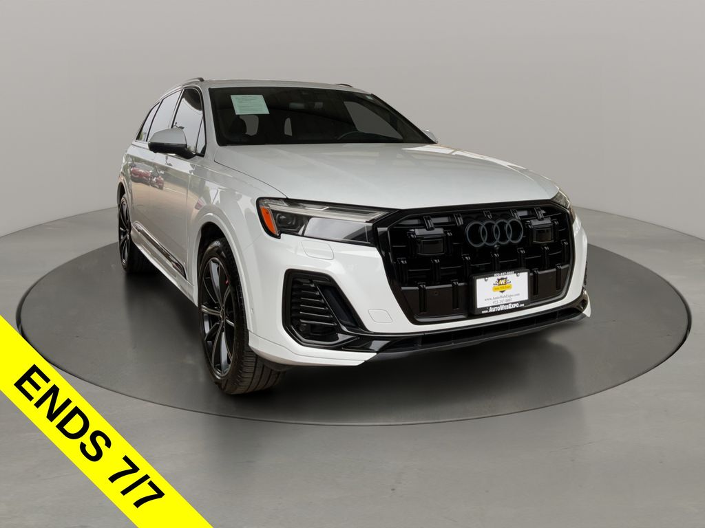 Glacier White Metallic 2025 Audi Q7 SUV / Crossover All-Wheel Drive 8-Speed Automatic