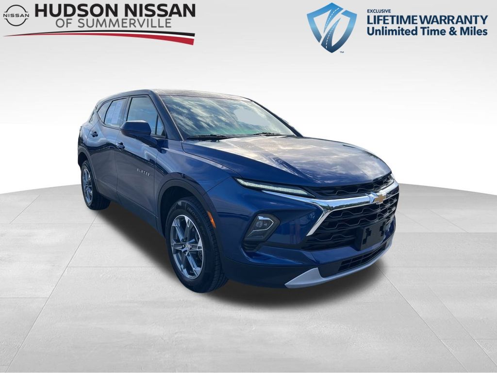 2023 Blue Glow Metallic Chevrolet Blazer LT SUV