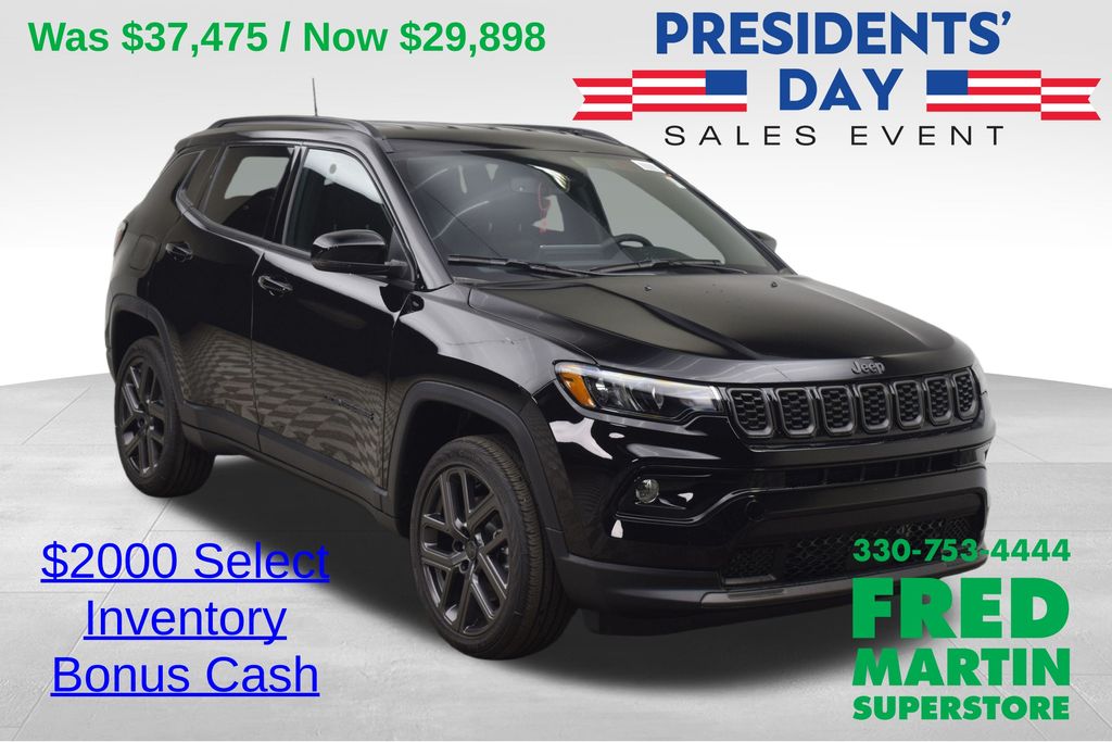 new 2026 Jeep Compass car, priced at $29,898