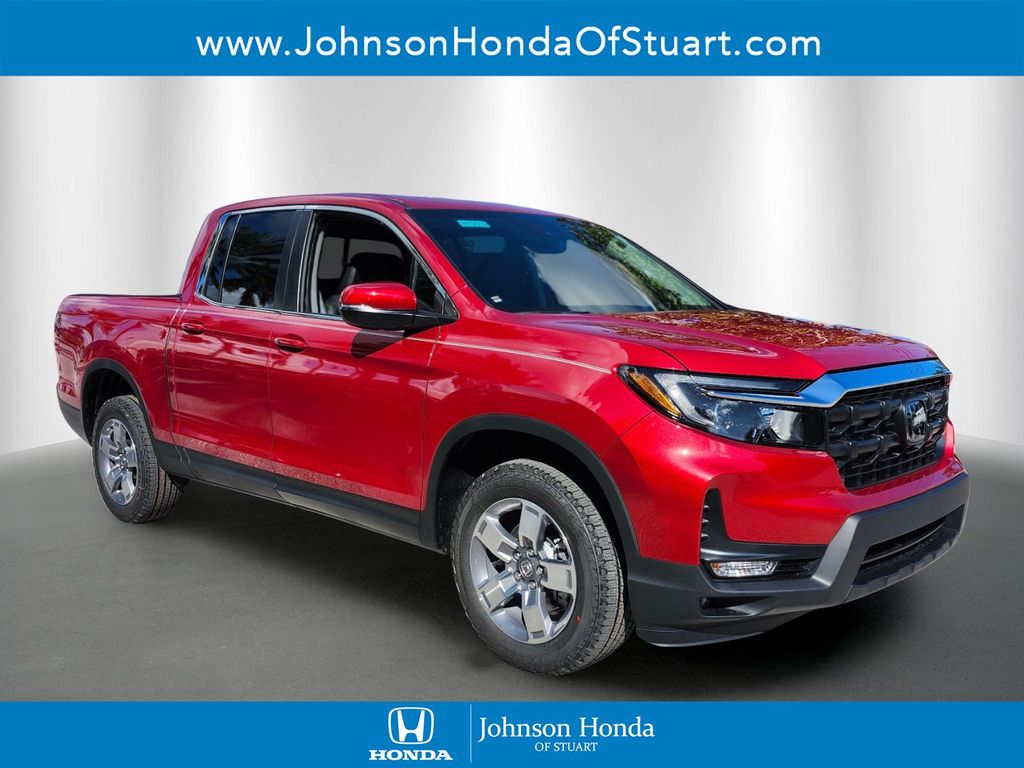 Radiant Red Metallic II 2026 Honda Ridgeline Pickup Truck All-Wheel Drive 9-Speed Automatic