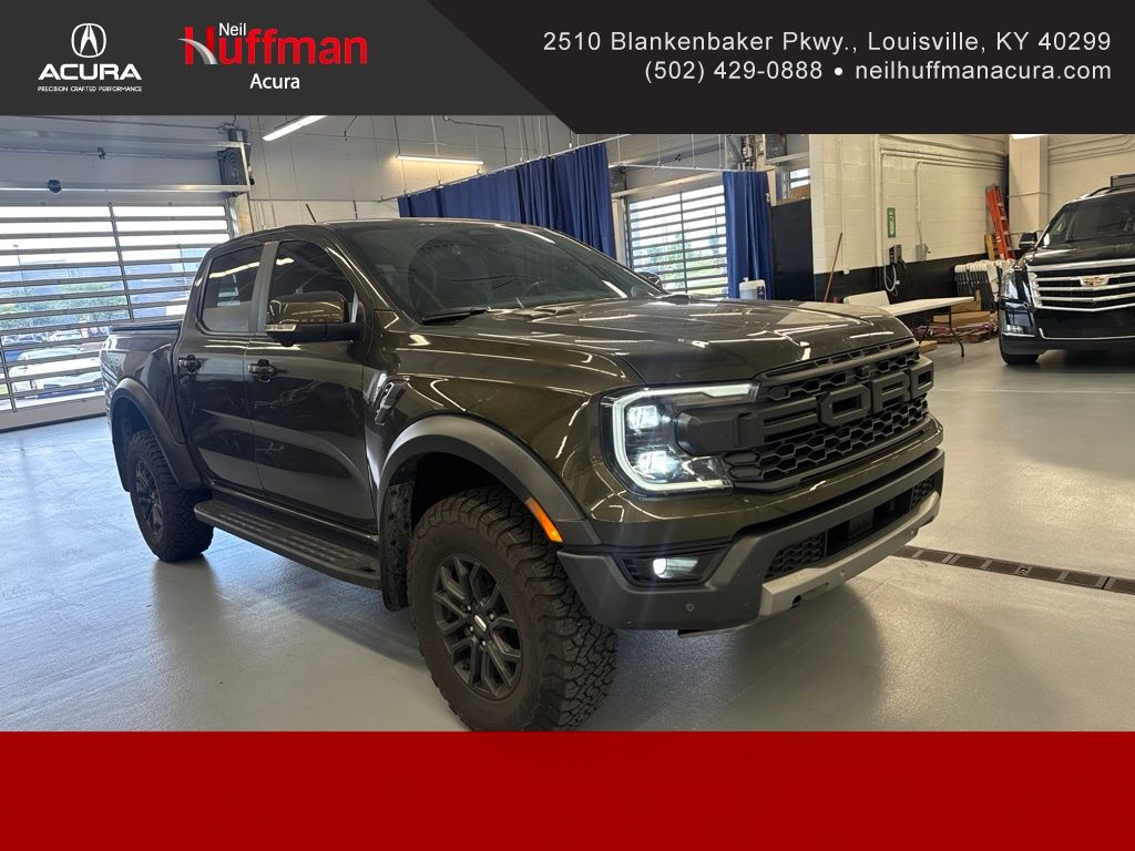 Shelter Green Metallic 2025 Ford Ranger Pickup Truck Four-Wheel Drive Automatic