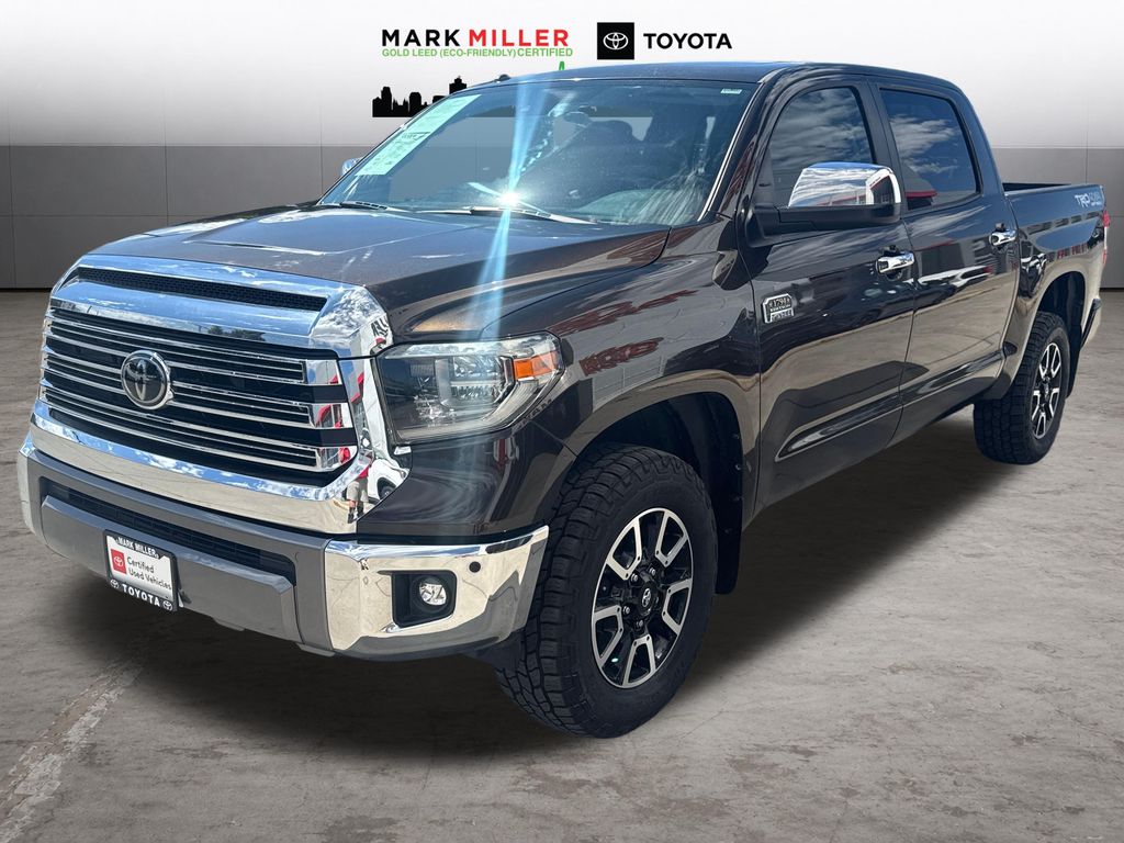 Smoked Mesquite 2018 Toyota Tundra Pickup Truck Four-Wheel Drive Automatic