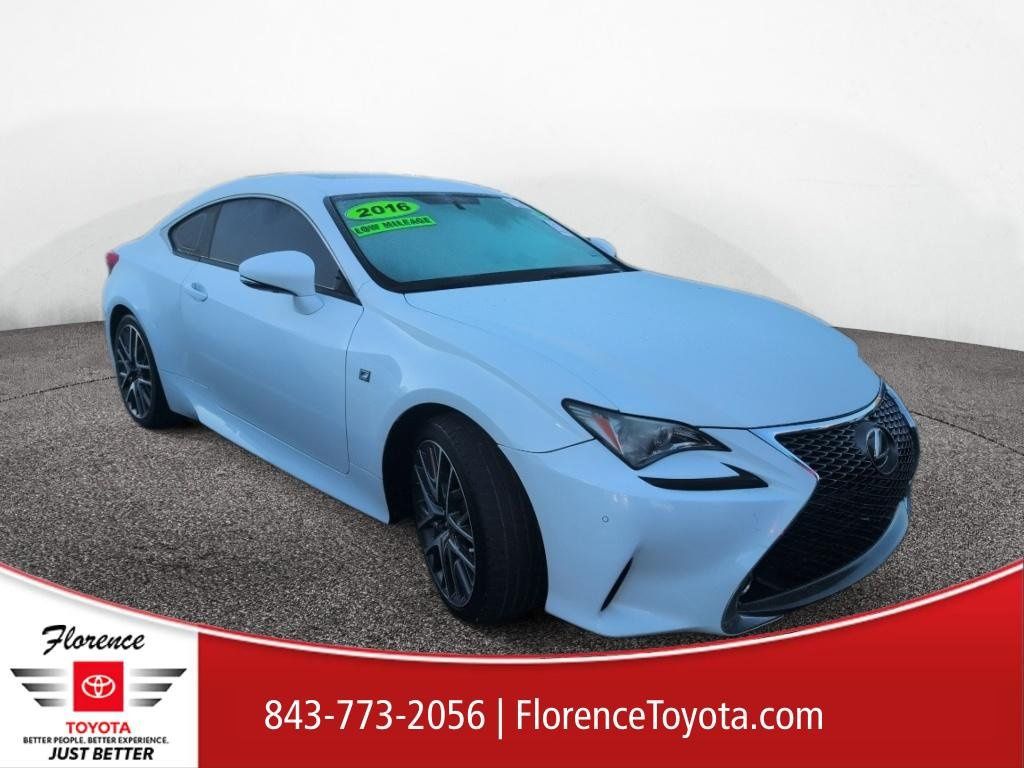 Eminent White Pearl 2016 Lexus RC 350 RWD Coupe Rear-Wheel Drive 8-Speed Automatic