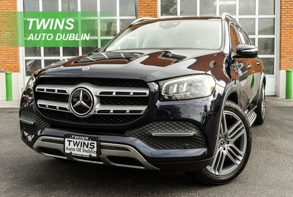 Dark Blue 2021 Mercedes-Benz GLS SUV / Crossover All-Wheel Drive 9-Speed Automatic