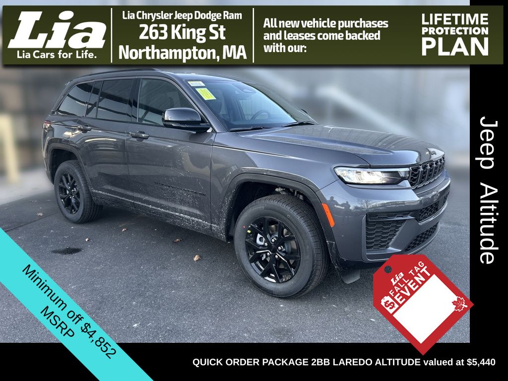 Baltic Gray Metallic Clearcoat 2026 Jeep Grand Cherokee SUV / Crossover 8-Speed Automatic
