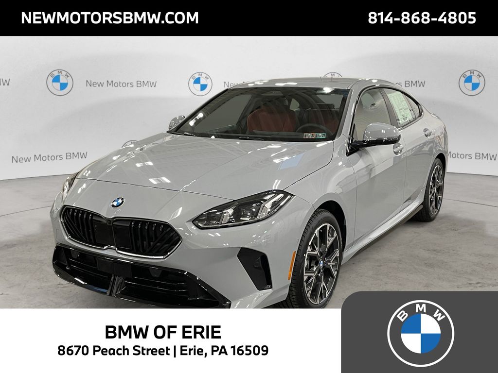Gray Metallic 2026 BMW 2 Series Sedan All-Wheel Drive 7-Speed Automatic