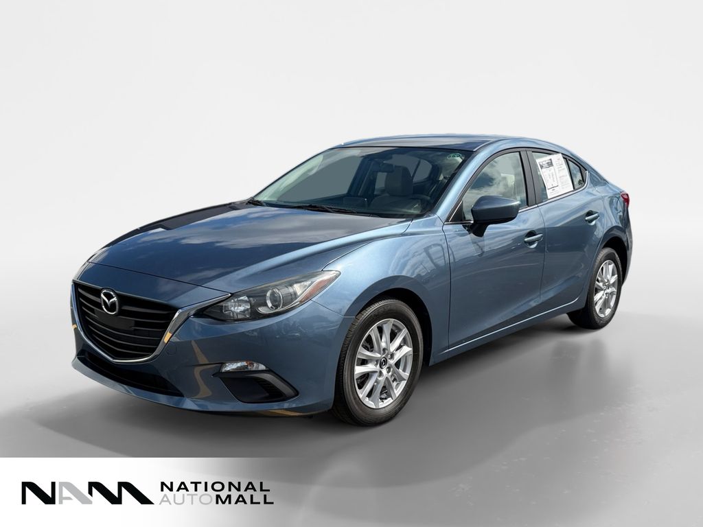 Blue Reflex Mica 2016 Mazda MAZDA3 i Sport Sedan Front-Wheel Drive 6-Speed Automatic