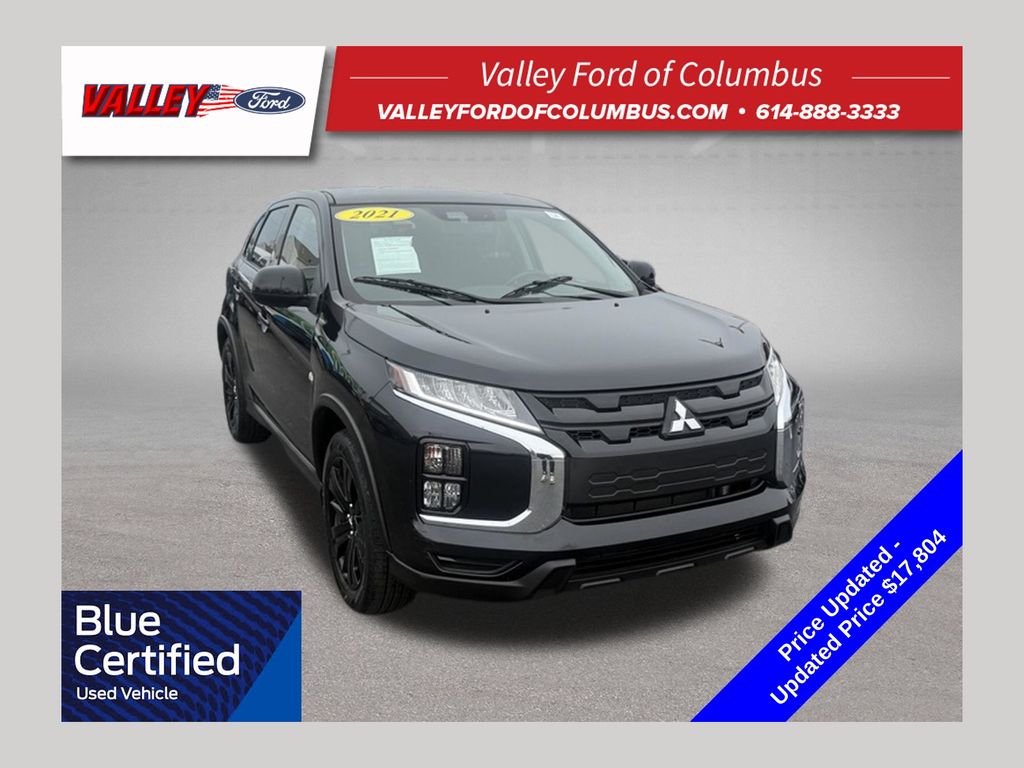 Labrador Black Metallic 2021 Mitsubishi Outlander Sport SUV / Crossover All-Wheel Drive Continuously Variable Transmission