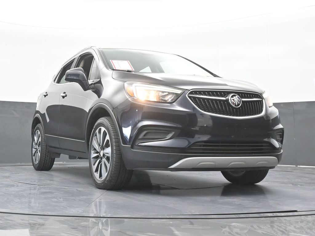 Used 2021 Dark Moon Blue Metallic Buick Preferred image 60