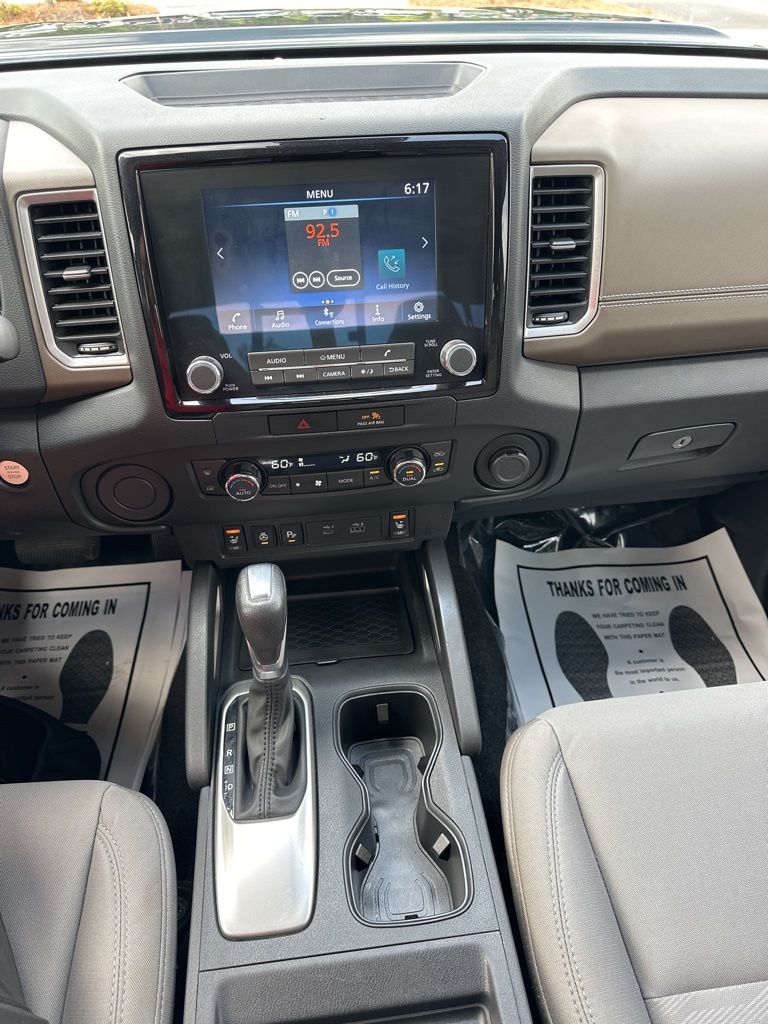 2022 Super Black Nissan Frontier SV RWD Truck