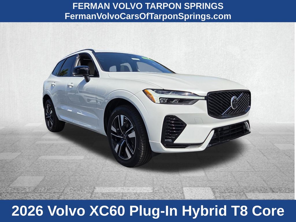 Crystal White 2026 Volvo XC60 SUV / Crossover All-Wheel Drive Automatic