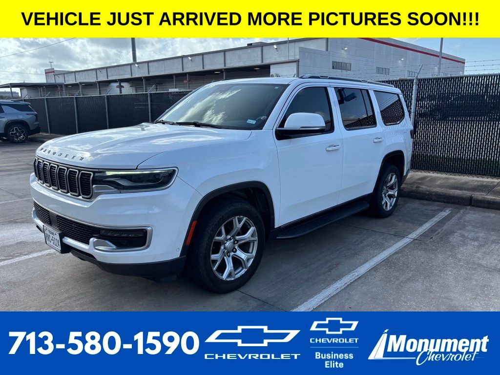 Bright White Clearcoat 2022 Jeep Wagoneer SUV / Crossover 4X2 8-Speed Automatic
