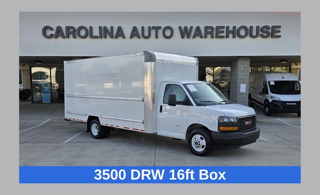 Summit White 2021 GMC Savana Chassis Van Rear-Wheel Drive 6-Speed Automatic Overdrive
