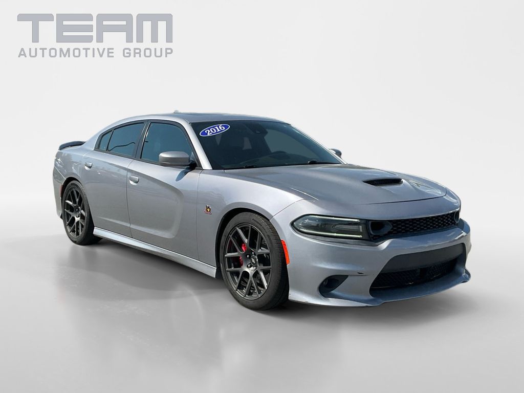 Billet Silver Metallic Clearcoat 2016 Dodge Charger Sedan Rear-Wheel Drive 8-Speed Automatic