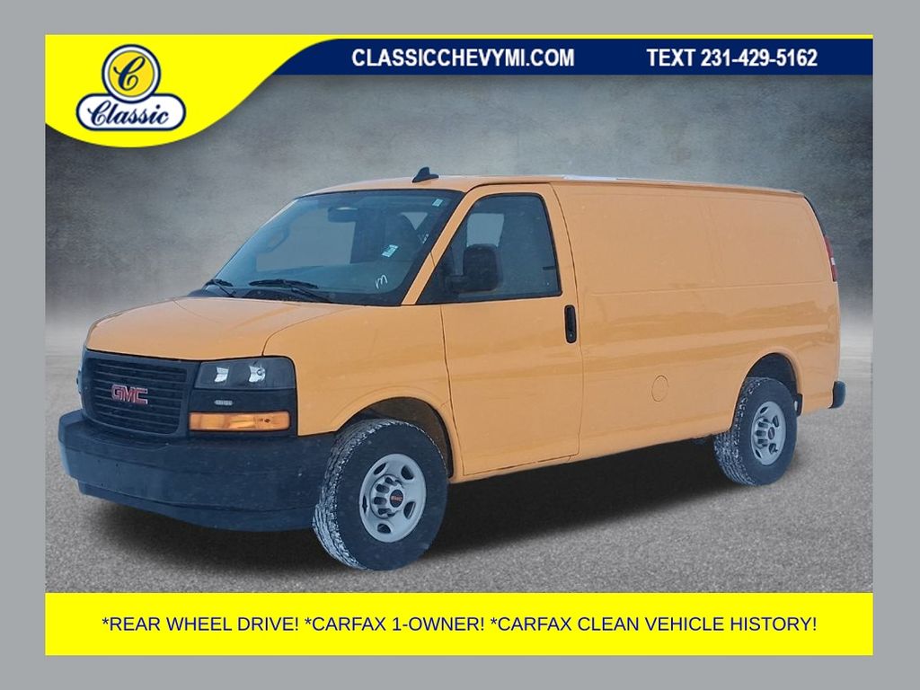Wheatland Yellow 2019 GMC Savana Cargo 2500 RWD Van Rear-Wheel Drive 8-Speed Automatic Overdrive