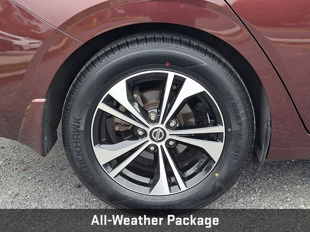 2022 Nissan Sentra SV Red at South Hills Kia
