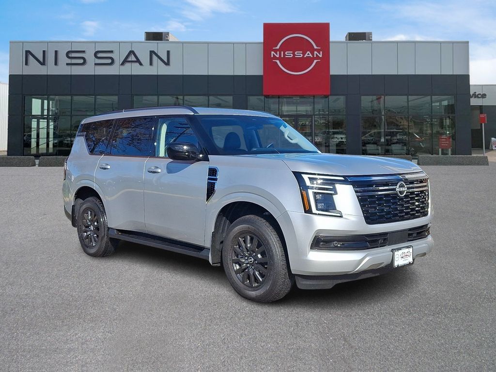 Brilliant Silver Metallic 2026 Nissan Armada SUV / Crossover Four-Wheel Drive 9-Speed Automatic