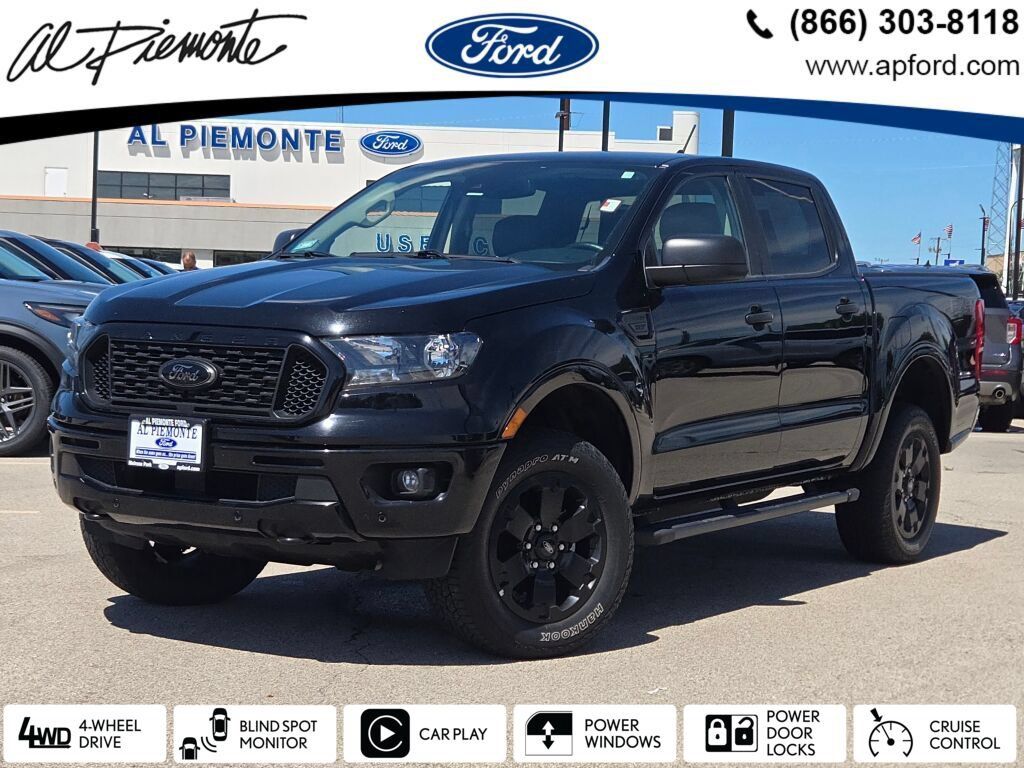 Shadow Black 2021 Ford Ranger Pickup Truck Four-Wheel Drive Automatic