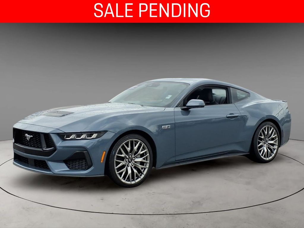 Vapor Blue Metallic 2025 Ford Mustang GT Premium Fastback RWD Coupe Rear-Wheel Drive 6-Speed Manual